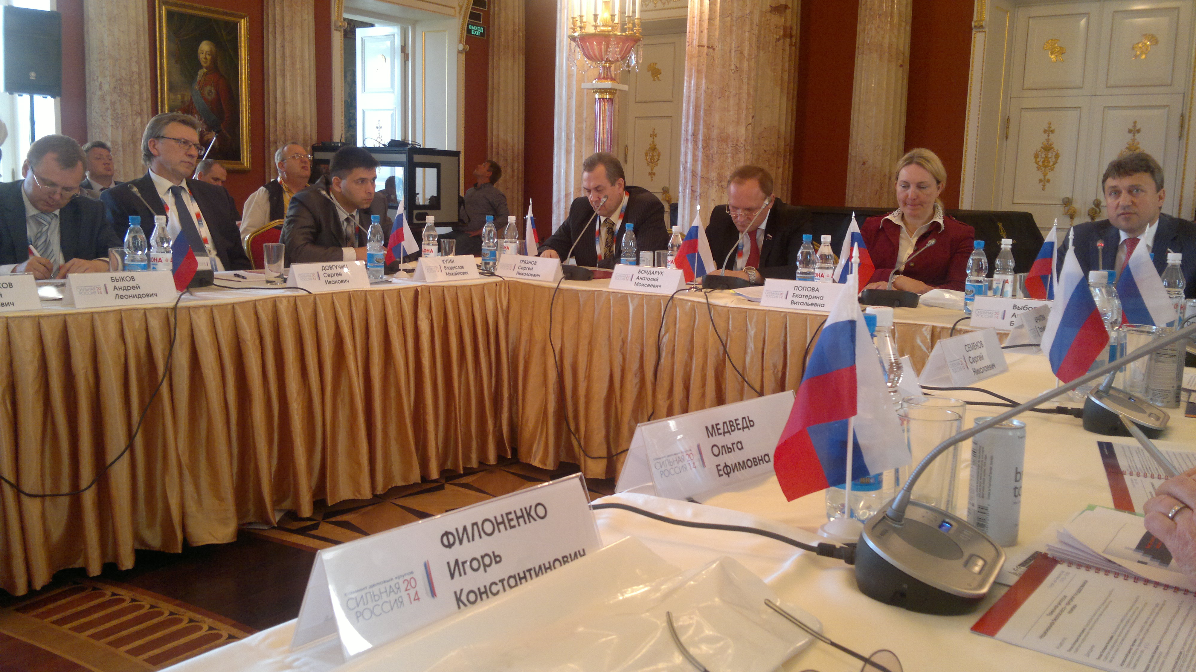 На саммите деловых кругов Сильная Россия-2014 прошла панельная дискуссия, посвященная вопросам безопасности.